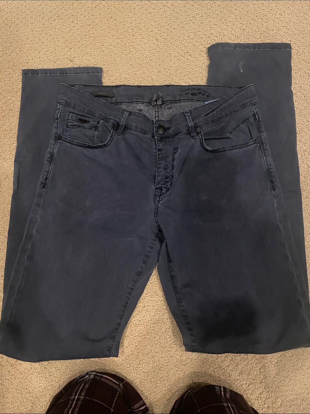 Men's Navy Jeans